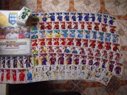 Komplet kart 216 sztuk i album FIFA 365 v 2020.