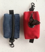 Etui na torebki na psie odchody handmade 