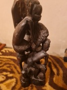 Rzeźba afrykańska Ujamaa plemię Makonde. Heban