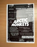 Plakat format A4 kodak 200 g błyszczący arctic monkeys 