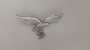 Orzeł orzełek luftwaffe 2 wojna światowa 3 rzesza, metalowy na mundur