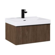 Elita Look Orzech Lincoln Szafka Z Umywalką Skappa 60 cm + uchwyt