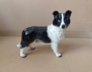 Ceramiczna figurka psa Border Collie