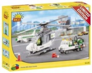 Klocki Cobi 1983 helikopter i cysterna BP