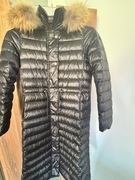 Ochnik S kurtka płaszcz puchowy/ kaptur  naturalny jenot