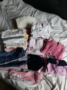 Ubrania dla dziewczynki roz 62 