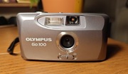 Fotograficzny aparat analogowy Olympus Go 100 na kliszę jak nowy