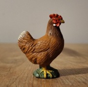 Schleich kura figurka unikat model wycofany z 1998 r.