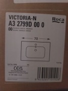 Umywalka prostokątna meblowa Roca Victoria 70 cm 