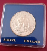 500 zł XV Zimowe Igrzyska rok 1988
