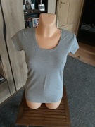 Bluzka szara krótki rękaw