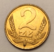 2 zł 1975 woreczek bankowy