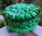 Puzdro malachitowe BOHEMIA Czechosłowacja lata 60 PRL