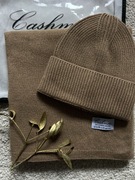 Zestaw zimowy z 50%wełny i 50%kaszmiru