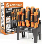 21-częściowy zestaw śrubokrętów, magnetyczny śrubokręt