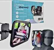 Lusterko do samochodu do obserwacji dziecka duże nowe 