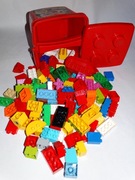 LEGO Duplo 1kg Klocki + pojemnik pudełko LEGO