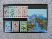 Znaczki - Mongolia Fi 1712 - 1718 + blok 109.