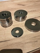 Wyprzedaż garażowa. Talerze z twardych dysków - złom komputerowy -85szt