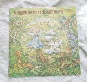 retro płyta winylowa O krasnoludkach i sierotce Marysi, prl winyl bajka