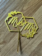 Topper na ślub MRS &MR