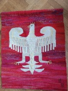 Tkanina artystyczna pt. Orzeł Krystyny Brodzkiej