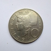 10 Szylingów 1986 r.  Austria