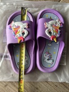 Nowe klapki dziewczęce rozmiar 26/27