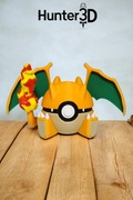 Figurka Charizard pokeball ok 10x10cm