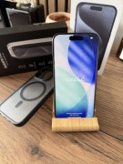 iPhone 15 Pro 128GB Blue Titanium NOWA oryginalna bateria 100% bez blokad