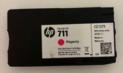 HP WKŁAD TUSZ 711 MAGENTA  CZ127S SETUP ORYGINAŁ PUSTY