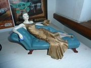 figurka dama z epoki Anglia 1998 r rare