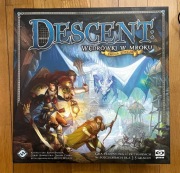 Gra planszowa Descent wędrówki w mroku edycja II plus Gniew Natury