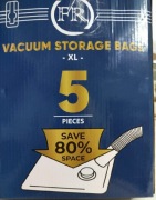 WORKI PRÓŻNIOWE DO PRZECHOWYWANIA  VACUUM STORAGE BAGS 5 SZT 