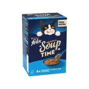 Karma Felix Soup rybne smaki 6x48g