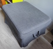 Pufa, schowek, podnóżek, siedzisko Ikea