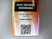 Pilot do TV LCD LED LG - jak nowy