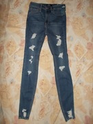 Hollister jeansy dams. W26 L30 NOWE