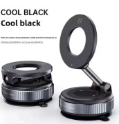 Magnetyczny uchwyt samochodowy na telefon – składany, z przyssawką