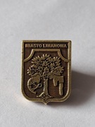 Herb miasta Limanowa przypinka pin metaliczna odznaka wpinka