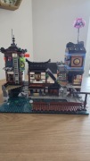 Lego 70657 Ninjago Movie doki w mieście Ninjago wybrakowany