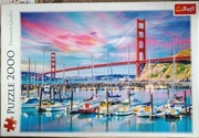 Puzzle 2000 el. Golden Gate, San Francisco. TREFL