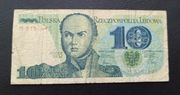 Stary banknot Polska 10 zł 1982 rok PRL 