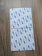 Taśma dwustronna 3M, 1 arkusz zawiera 18 kawałków o wielkości 30mmx30mm
