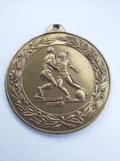 Medal brąz piłka nożna fi 50 mm piłkarze
