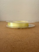 Żółty Florystyczna Dekoracyjna Tasiemka Wstążka Szpula