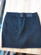 SPÓDNICA ROCK REBEL by EMP czaszki GOTH new - L