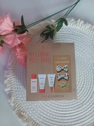 Mini zestaw clarins krem pod oczy toner krem nawilżający i kokardk