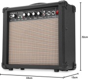 Wzmacniacz gitarowy combo Rocktile Scream-15 15W Clean Overdrive