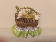 Koszyczek wielkanocny wiklinowy 